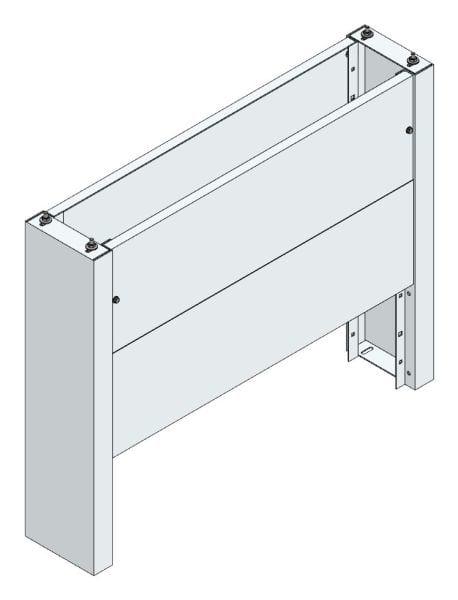 MEHLER - Eingrabsockel f. Freiluftvert Breite E Breite 1185 Höhe 950mm, Tiefe 240mm