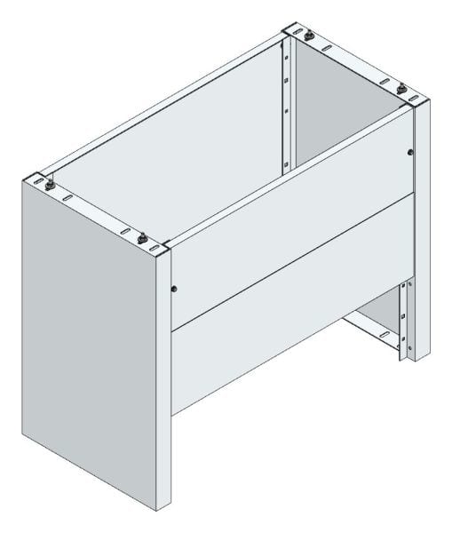 MEHLER - Eingrabsockel f. Freiluftvert Breite E Breite 1185 Höhe 950mm, Tiefe 580mm