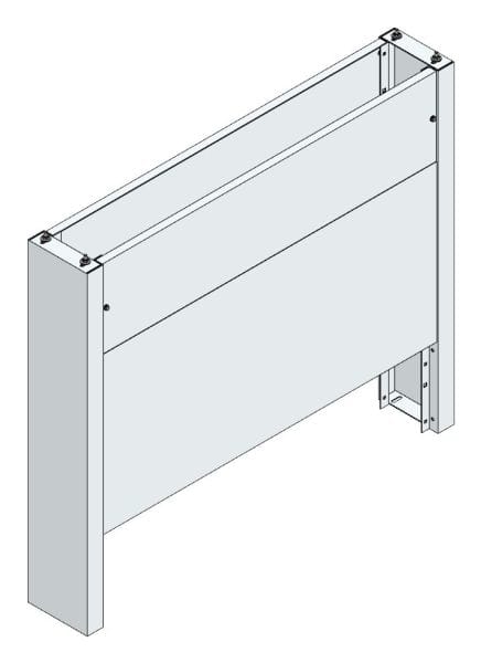 MEHLER - Eingrabsockel f. Freiluftvert Breite F Breite 1480 Höhe 1265mm, Tiefe 240mm