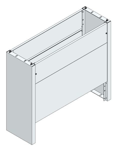 MEHLER - Eingrabsockel f. Freiluftvert Breite F Breite 1480 Höhe 1265mm, Tiefe 480mm