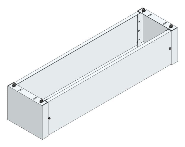 MEHLER - Standsockel f. Freiluftvert Breite F Breite 1480 Höhe 320mm, Tiefe 380mm