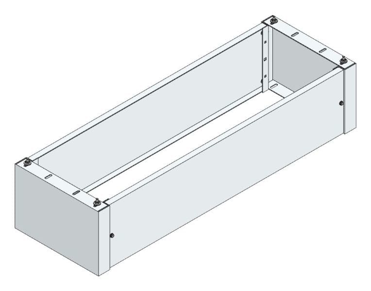 MEHLER - Standsockel f. Freiluftvert Breite F Breite 1480 Höhe 320mm, Tiefe 480mm