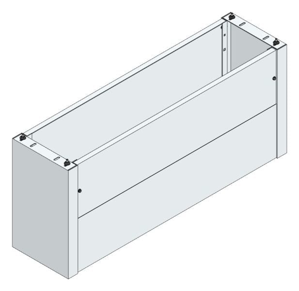 MEHLER - Standsockel f. Freiluftvert Breite F Breite 1480 Höhe 635mm, Tiefe 380mm