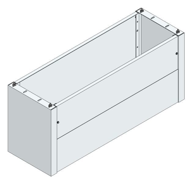 MEHLER - Standsockel f. Freiluftvert Breite F Breite 1480 Höhe 635mm, Tiefe 480mm