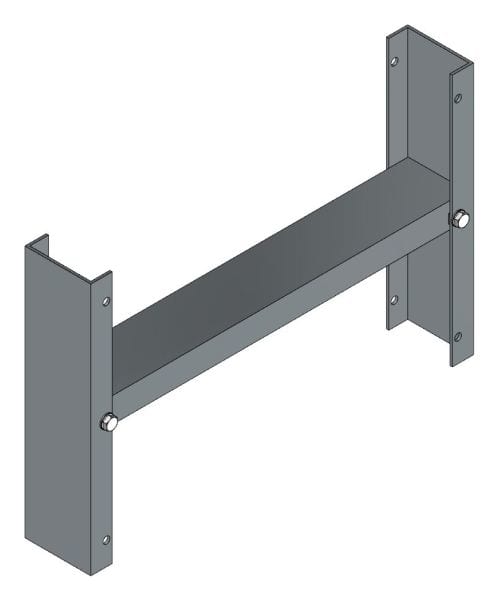 MEHLER - Sockelversteifungsset für Freiluft-Sockel Tiefe 480mm