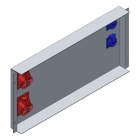 MEHLER - Steckdosenblech Breite C, Höhe 300mm