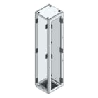 MEHLER - TSRM-Eckschrank BxTxH 400x400x1800mm inkl. Rückwand,Bodenblech, 1x Seitenwand