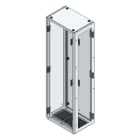 MEHLER - TSRM-Eckschrank BxTxH 400x600x1800mm inkl. Rückwand,Bodenblech, 1x Seitenwand