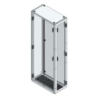 MEHLER - TSRM-Eckschrank BxTxH 400x800x2000mm inkl. Rückwand,Bodenblech, 1x Seitenwand