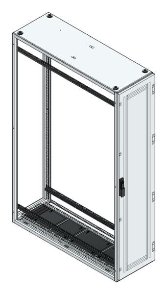 MEHLER - Anreihschrank BxHxT 400x1800x1200mm o. Rückwand, o. Seitenwand, m. Türe 1fl.
