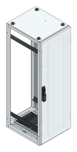 MEHLER - Anreihschrank BxHxT 400x1200x500mm o. Rückwand, o. Seitenwand, m. Türe 1fl.