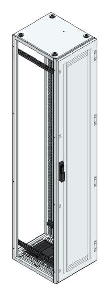 MEHLER - Anreihschrank BxHxT 400x2000x500mm o. Rückwand, o. Seitenwand, m. Türe 1fl.