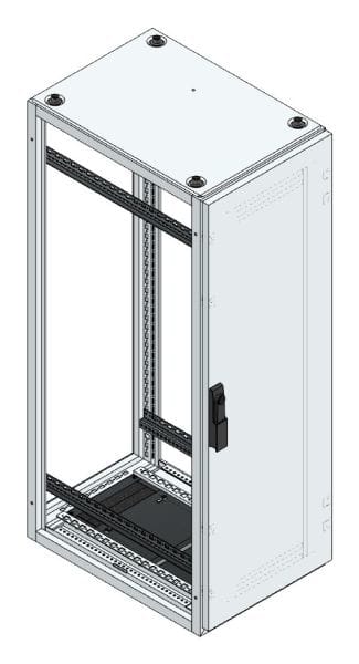 MEHLER - Anreihschrank BxHxT 400x1200x600mm o. Rückwand, o. Seitenwand, m. Türe 1fl.
