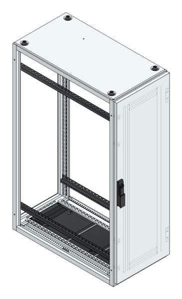 MEHLER - Anreihschrank BxHxT 400x1200x800mm o. Rückwand, o. Seitenwand, m. Türe 1fl.