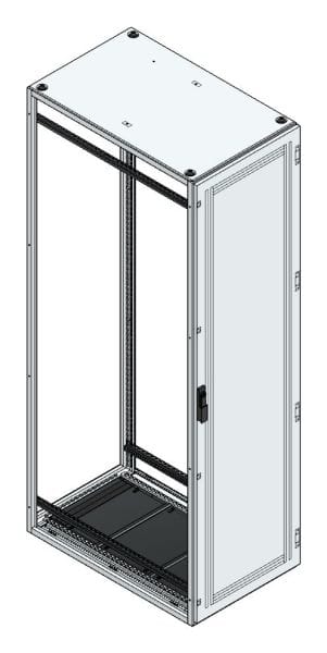 MEHLER - Anreihschrank BxHxT 600x2200x1000mm o. Rückwand, o. Seitenwand, m. Türe 1fl.
