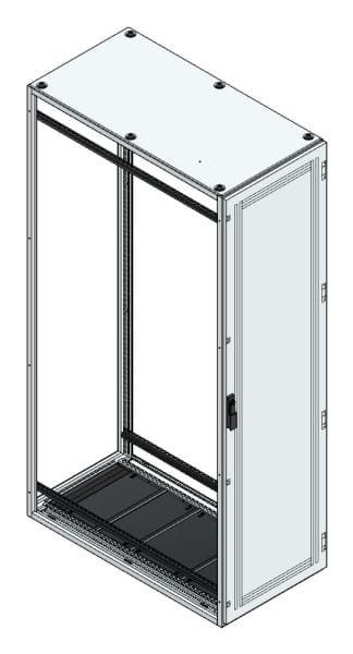 MEHLER - Anreihschrank BxHxT 600x2200x1200mm o. Rückwand, o. Seitenwand, m. Türe 1fl.