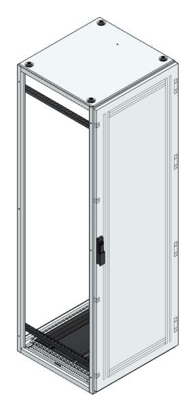MEHLER - Anreihschrank BxHxT 600x1800x600mm o. Rückwand, o. Seitenwand, m. Türe 1fl.