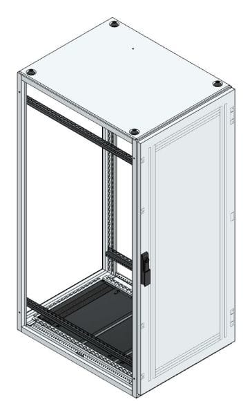 MEHLER - Anreihschrank BxHxT 600x1400x800mm o. Rückwand, o. Seitenwand, m. Türe 1fl.
