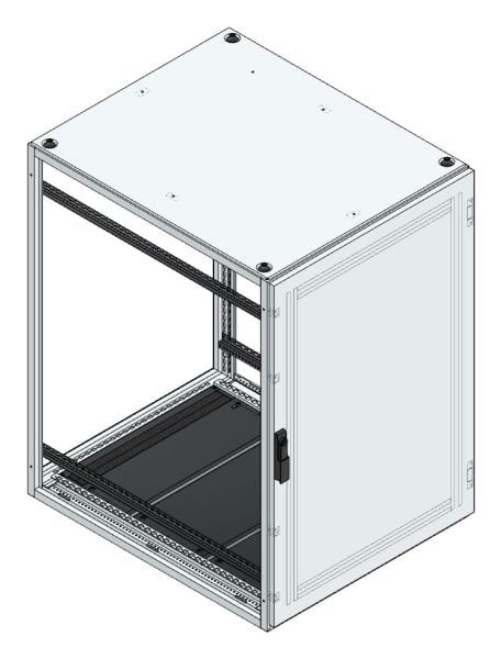 MEHLER - Anreihschrank BxHxT 800x1200x1000mm o. Rückwand, o. Seitenwand, m. Türe 1fl.