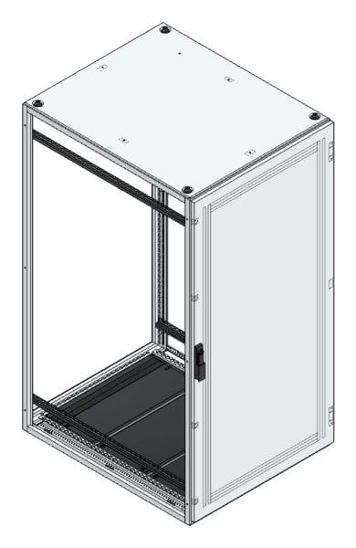 MEHLER - Anreihschrank BxHxT 800x1600x1000mm o. Rückwand, o. Seitenwand, m. Türe 1fl.