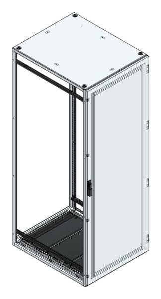 MEHLER - Anreihschrank BxHxT 800x2200x1000mm o. Rückwand, o. Seitenwand, m. Türe 1fl.