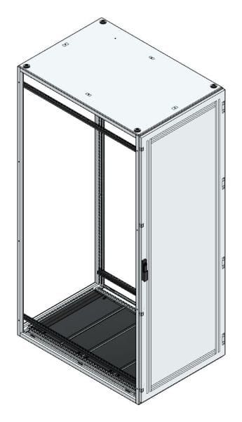 MEHLER - Anreihschrank BxHxT 800x2200x1200mm o. Rückwand, o. Seitenwand, m. Türe 1fl.