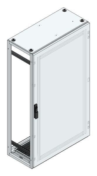 MEHLER - Anreihschrank BxHxT 800x1400x400mm o. Rückwand, o. Seitenwand, m. Türe 1fl.