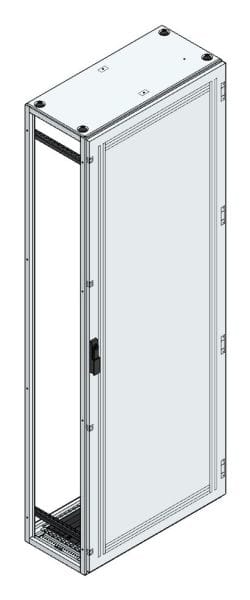 MEHLER - Anreihschrank BxHxT 800x2200x400mm o. Rückwand, o. Seitenwand, m. Türe 1fl.