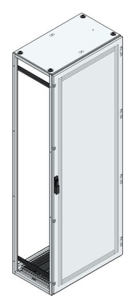 MEHLER - Anreihschrank BxHxT 800x2200x500mm o. Rückwand, o. Seitenwand, m. Türe 1fl.