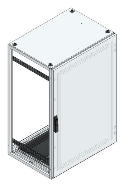 MEHLER - Anreihschrank BxHxT 800x1200x600mm o. Rückwand, o. Seitenwand, m. Türe 1fl.