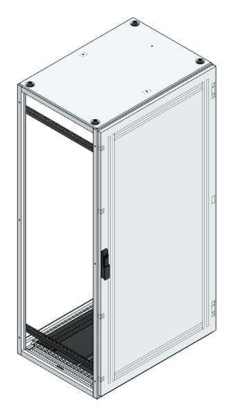 MEHLER - Anreihschrank BxHxT 800x1600x600mm o. Rückwand, o. Seitenwand, m. Türe 1fl.