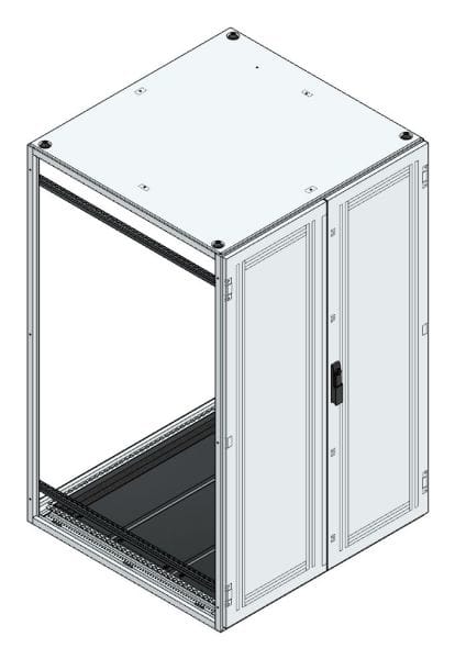 MEHLER - Anreihschrank BxHxT 1000x1600x1000mm o. Rückwand, o. Seitenwand, m. Türe 2fl.