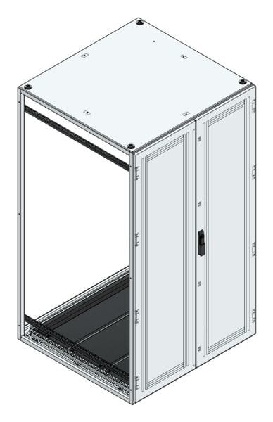 MEHLER - Anreihschrank BxHxT 1000x1800x1000mm o. Rückwand, o. Seitenwand, m. Türe 2fl.