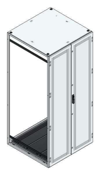 MEHLER - Anreihschrank BxHxT 1000x2200x1000mm o. Rückwand, o. Seitenwand, m. Türe 2fl.