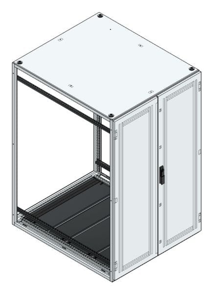 MEHLER - Anreihschrank BxHxT 1000x1600x1200mm o. Rückwand, o. Seitenwand, m. Türe 2fl.