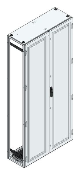 MEHLER - Anreihschrank BxHxT 1000x2200x400mm o. Rückwand, o. Seitenwand, m. Türe 2fl.