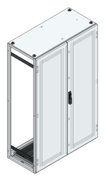 MEHLER - Anreihschrank BxHxT 1000x1600x500mm o. Rückwand, o. Seitenwand, m. Türe 2fl.