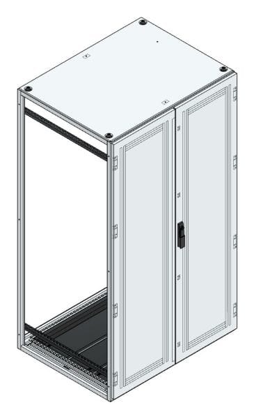 MEHLER - Anreihschrank BxHxT 1000x1800x800mm o. Rückwand, o. Seitenwand, m. Türe 2fl.
