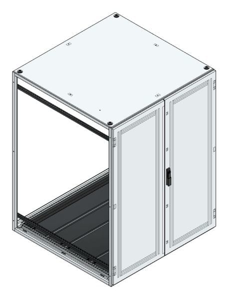MEHLER - Anreihschrank BxHxT 1200x1600x1200mm o. Rückwand, o. Seitenwand, m. Türe 2fl.