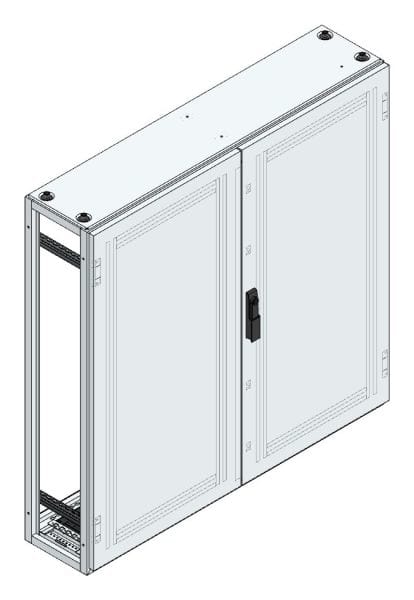 MEHLER - Anreihschrank BxHxT 1200x1200x300mm o. Rückwand, o. Seitenwand, m. Türe 2fl.