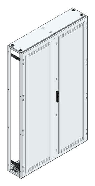 MEHLER - Anreihschrank BxHxT 1200x2000x300mm o. Rückwand, o. Seitenwand, m. Türe 2fl.