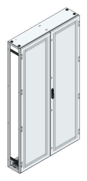 MEHLER - Anreihschrank BxHxT 1200x2200x300mm o. Rückwand, o. Seitenwand, m. Türe 2fl.
