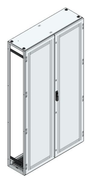 MEHLER - Anreihschrank BxHxT 1200x2200x400mm o. Rückwand, o. Seitenwand, m. Türe 2fl.