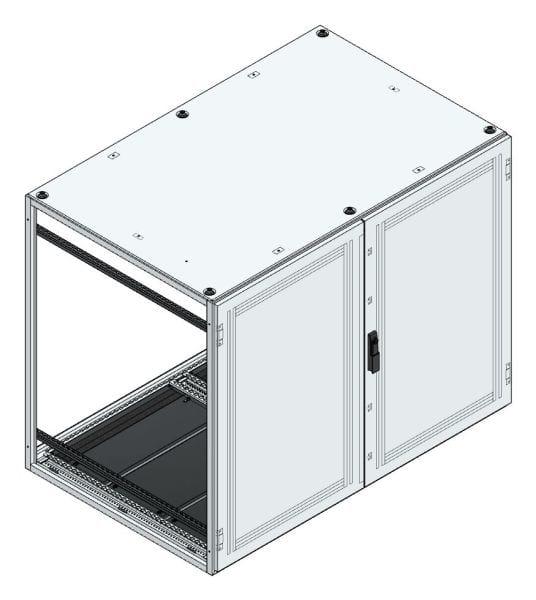 MEHLER - Anreihschrank BxHxT 1500x1200x1000mm o. Rückwand, o. Seitenwand, m. Türe 2fl.