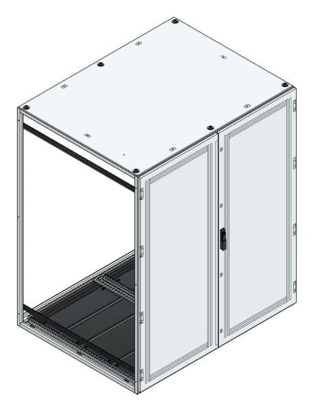 MEHLER - Anreihschrank BxHxT 1500x1800x1200mm o. Rückwand, o. Seitenwand, m. Türe 2fl.