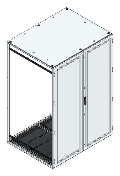 MEHLER - Anreihschrank BxHxT 1500x2200x1200mm o. Rückwand, o. Seitenwand, m. Türe 2fl.