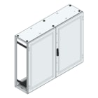 MEHLER - Anreihschrank BxHxT 1500x1200x400mm o. Rückwand, o. Seitenwand, m. Türe 2fl.