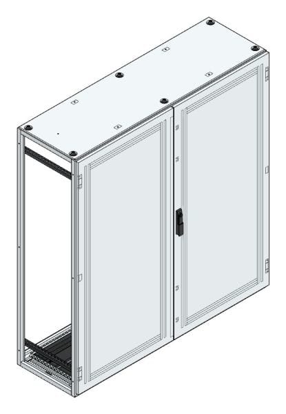 MEHLER - Anreihschrank BxHxT 1500x1600x500mm o. Rückwand, o. Seitenwand, m. Türe 2fl.