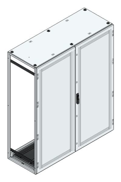 MEHLER - Anreihschrank BxHxT 1500x1800x600mm o. Rückwand, o. Seitenwand, m. Türe 2fl.