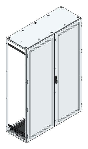 MEHLER - Anreihschrank BxHxT 1500x2200x600mm o. Rückwand, o. Seitenwand, m. Türe 2fl.